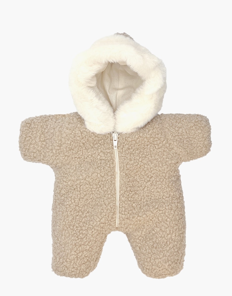 minikane - Puppenkleidung: Overall Beige Boucle 28cm