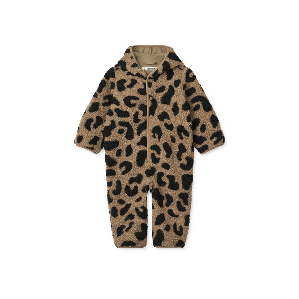 Liewood - Jumpsuit Baby Fraser Mega leo / oat mix