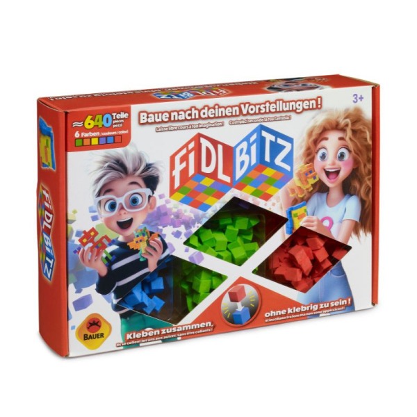 FiDL BiTZ - Mini-Bausteine: Deluxe Set ca. 640 Teile