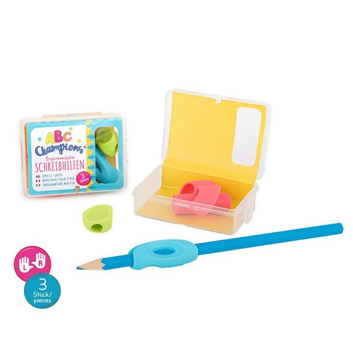 958945_b Trendhaus - ABC CHAMPIONS Schreibhilfen ergonomisch 3er-Set