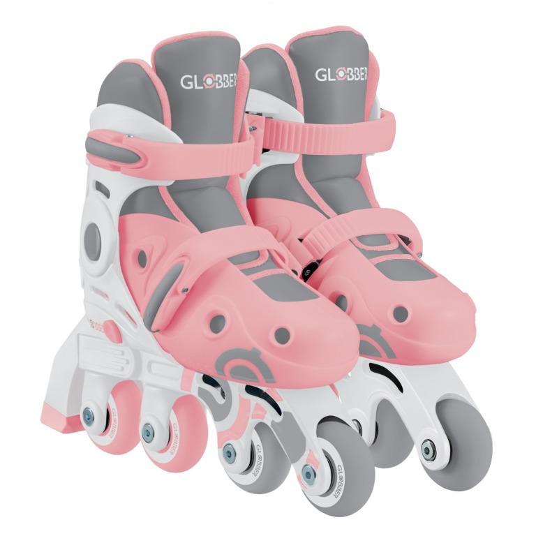 GLOBBER - Inline Skates: LEARNING SKATES 2in1 rosa