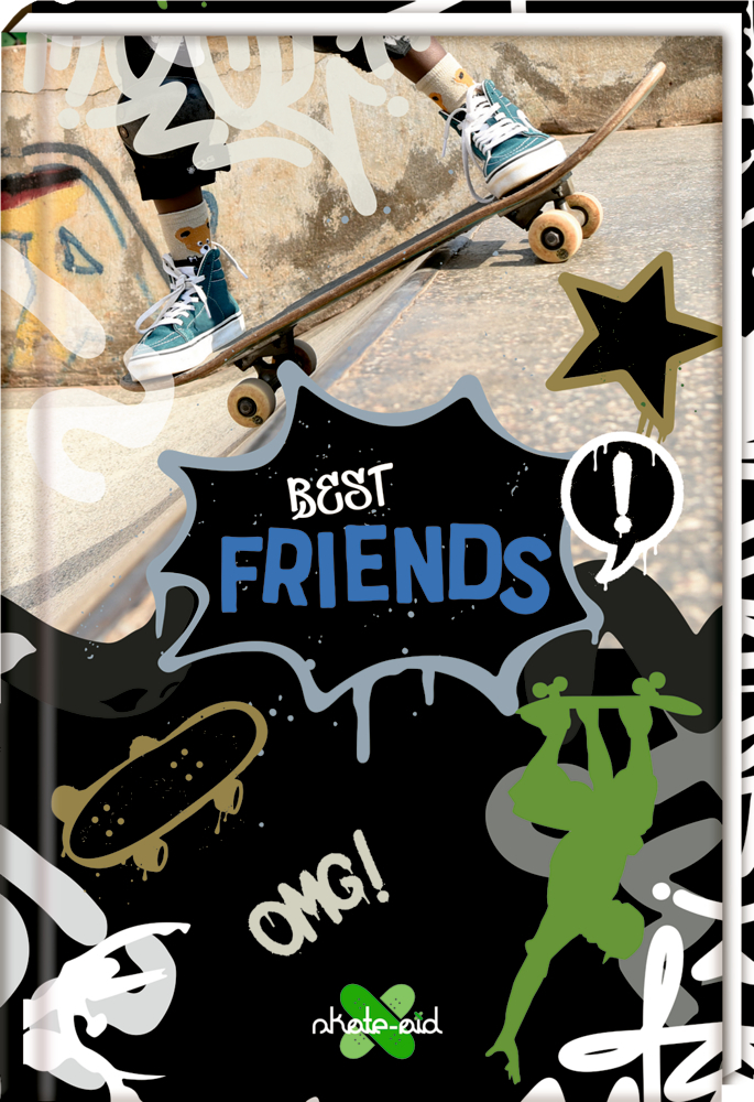 Spiegelburg - Freundebuch: skate-aid