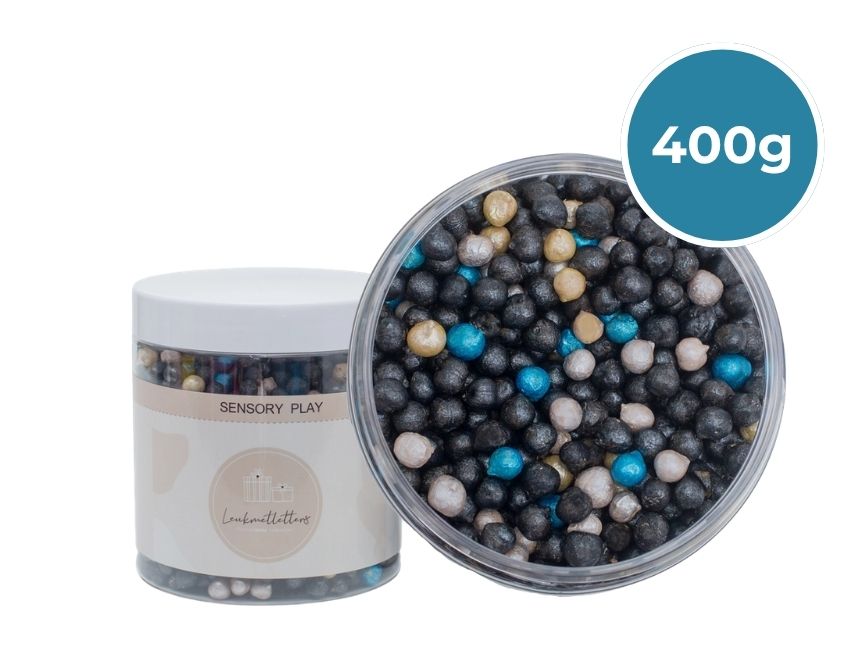 Leukmetletters - gefärbte Kichererbsen "Weltraum" 400g