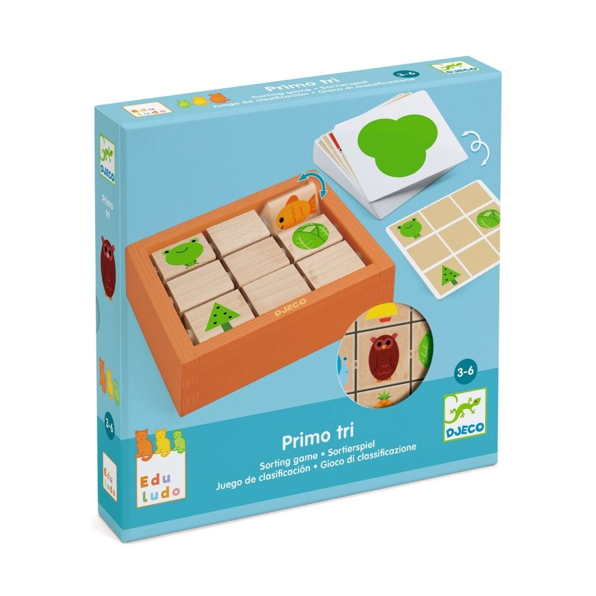 Djeco - Lernspiel: Primo Tri Djeco - Lernspiel: Primo Tri
