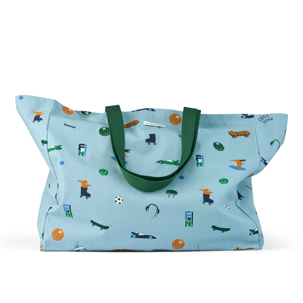 Liewood - Tasche "Tote bag maxi" Fun / Beach blue
