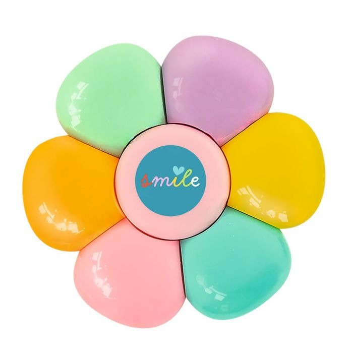 moses - Mini-Bringsel Textmarker Stern und Blume