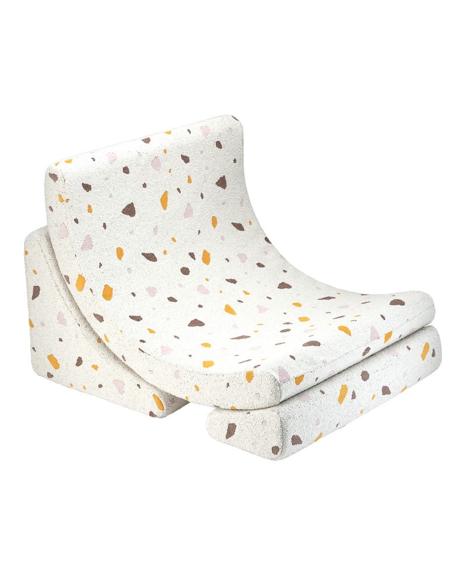 WigiWama - Sessel Moon Chair Terrazzo