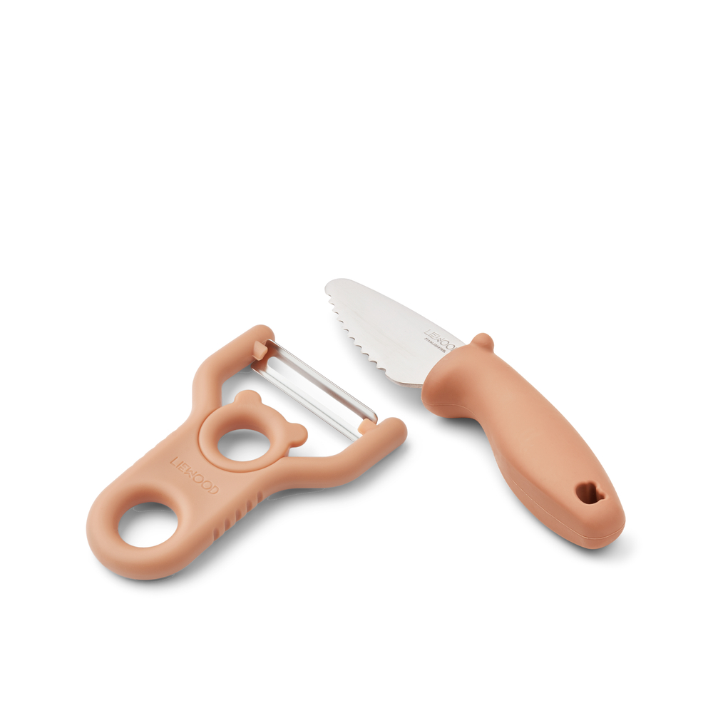 Kinder Messer- & Schäler-Set – Küchenhelfer für kleine Köche