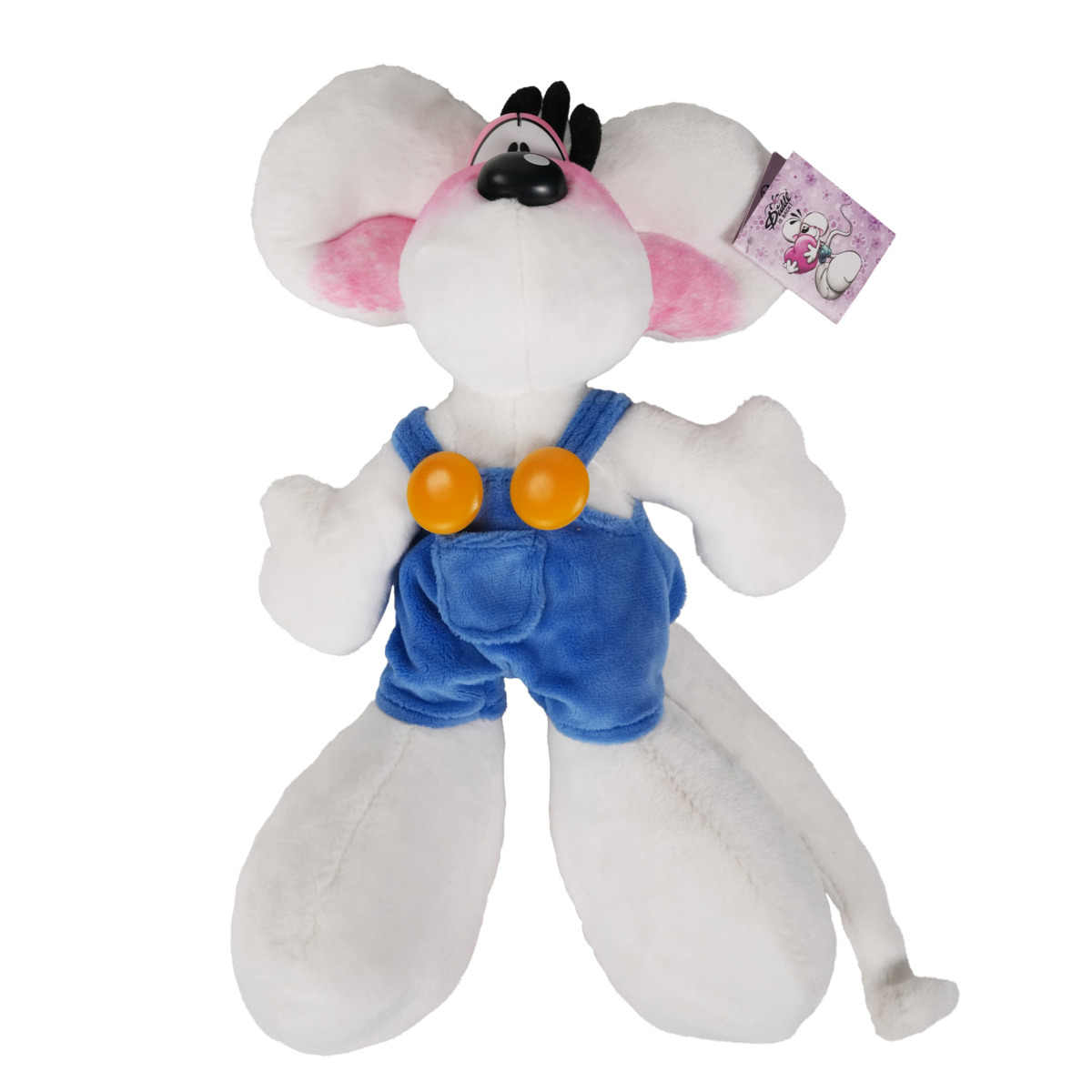 Diddl - Plüschtier Latzhose Blau 30cm