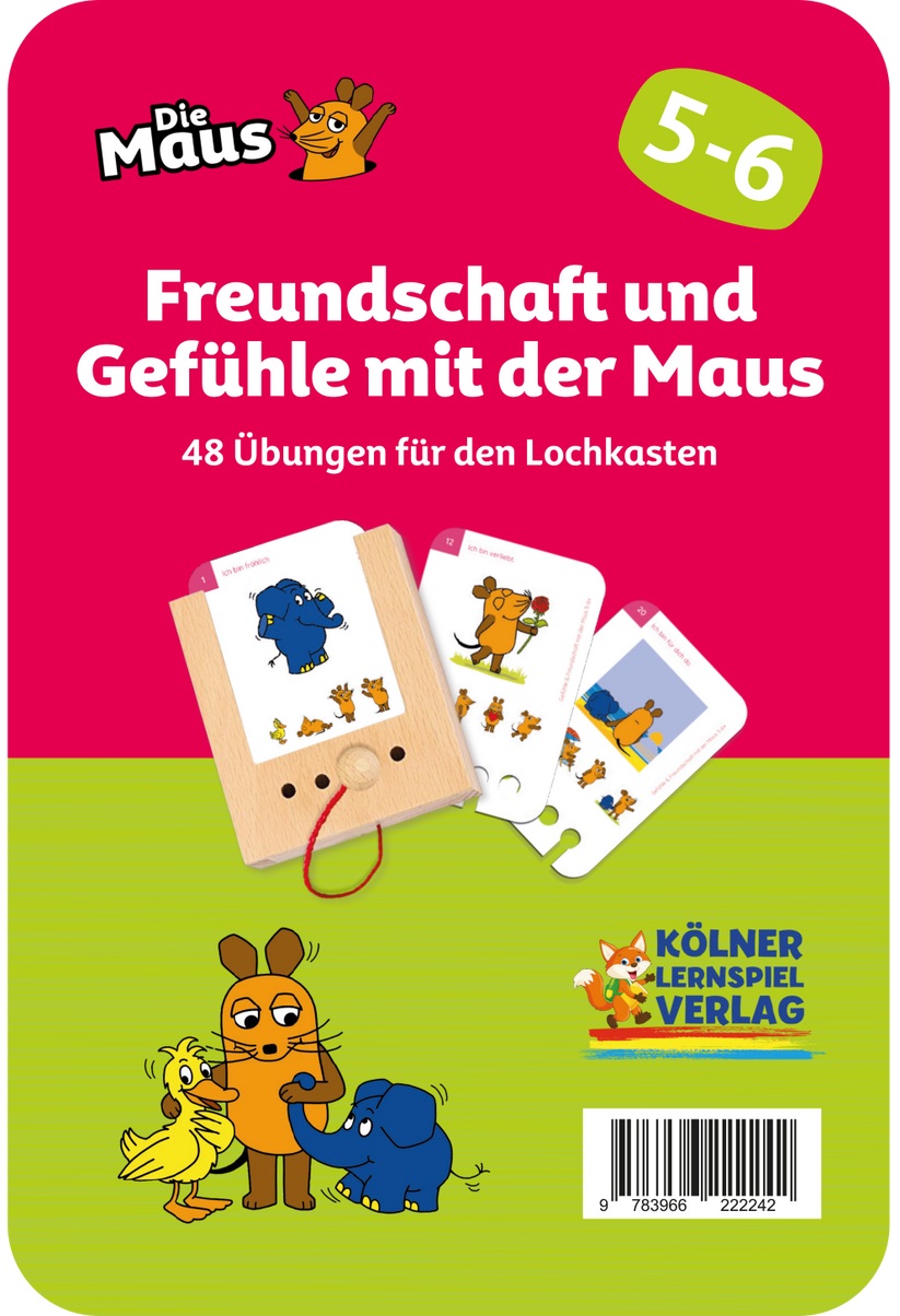 Kölner Lernspielverlag - Freundschaft und Gefühle mit der Maus 5-6