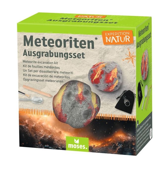 moses - Expedition Natur Meteoriten-Ausgrabungssets