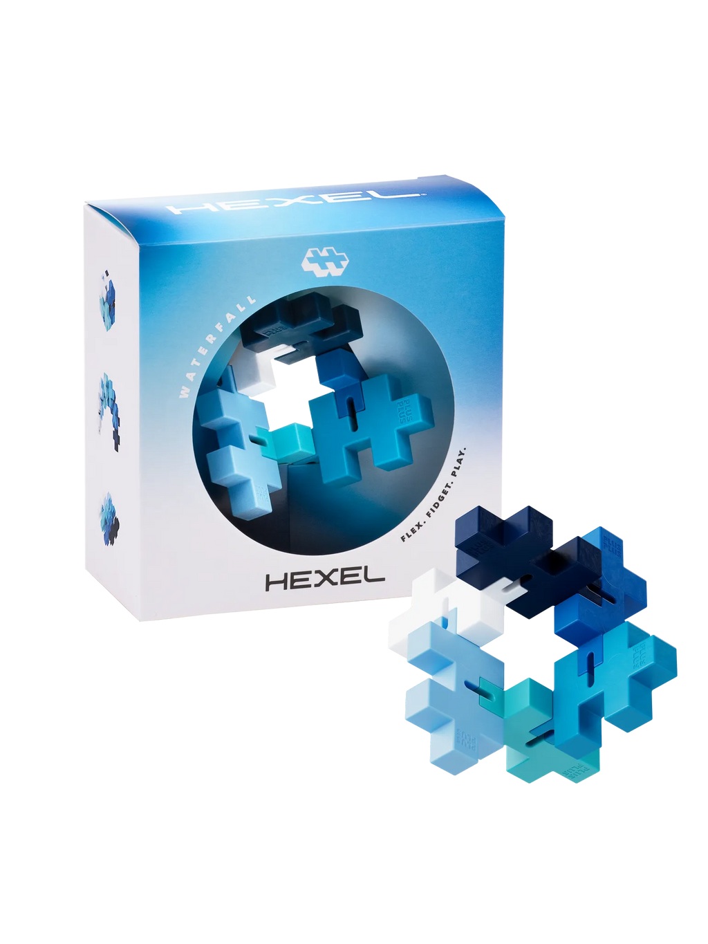 PLUS PLUS - Hexel Flex Bausteine Waterfall PLUS PLUS - Hexel Flex Bausteine Waterfall
