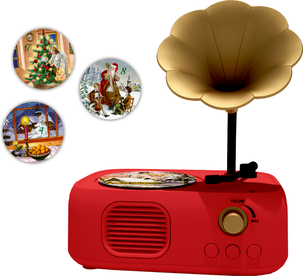 Spiegelburg - Grammophon-Vintage, Sound-Adventskalender