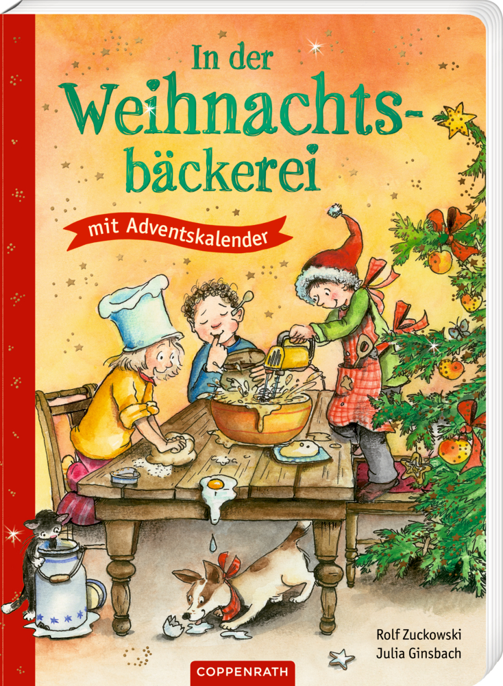 Spiegelburg - Buch: In der Weihnachtsbäckerei mit Adventskalender