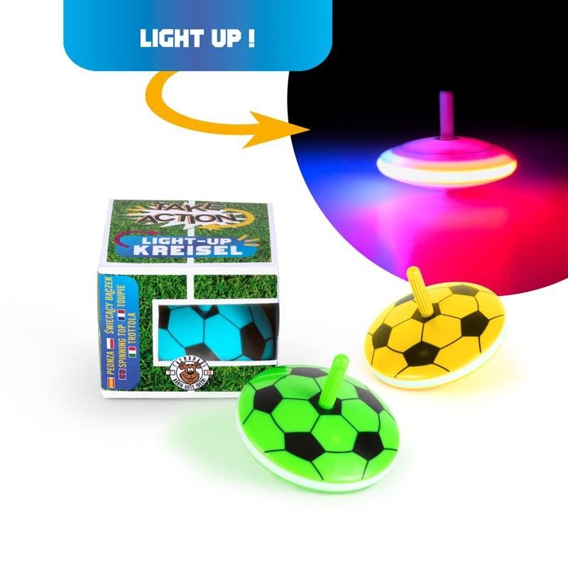 Trendhaus - TAKE ACTION Light-Up Kreisel