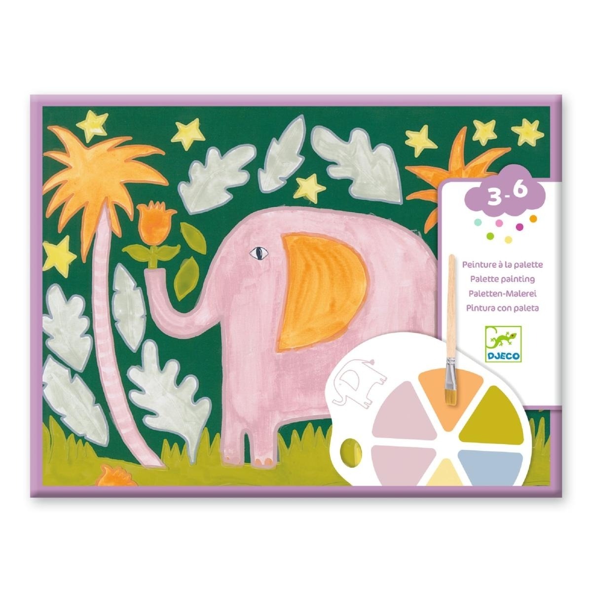 Djeco - Malset 3-6: Wilde Tiere Djeco - Malset 3-6: Wilde Tiere