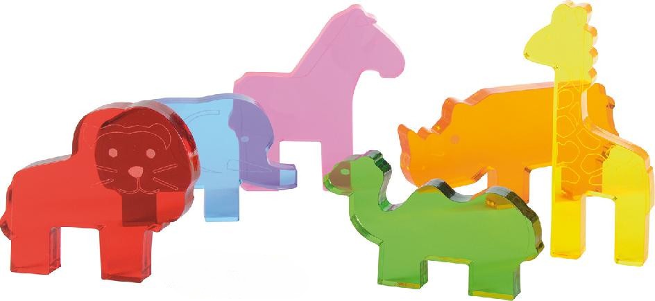 Eduplay - Acryl Wildtiere 6 St. Eduplay - Acryl Wildtiere 6 St.