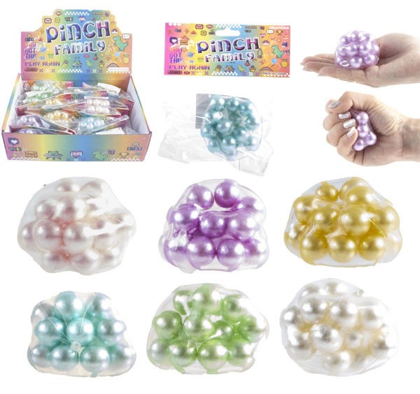 Triton-X - Fidget: Gem Ball perlmuttfarben, 6cm