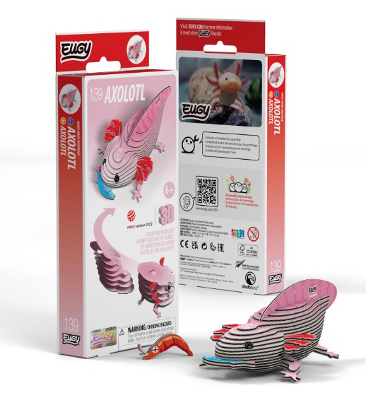 Eugy - 3D Bastelset Axolotl