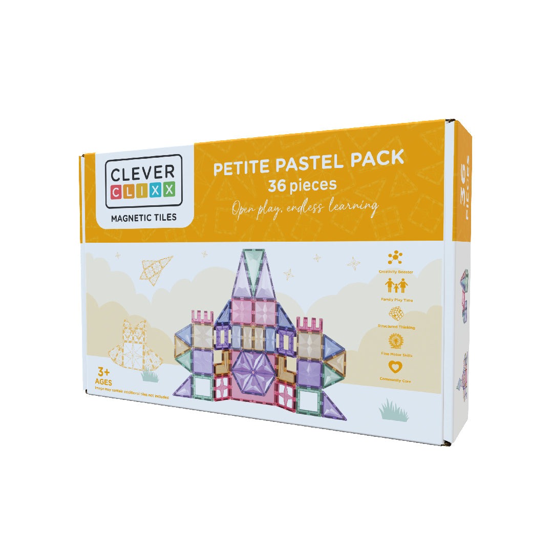 CleverClixx - Magnetbausteine Petite Pack Pastel