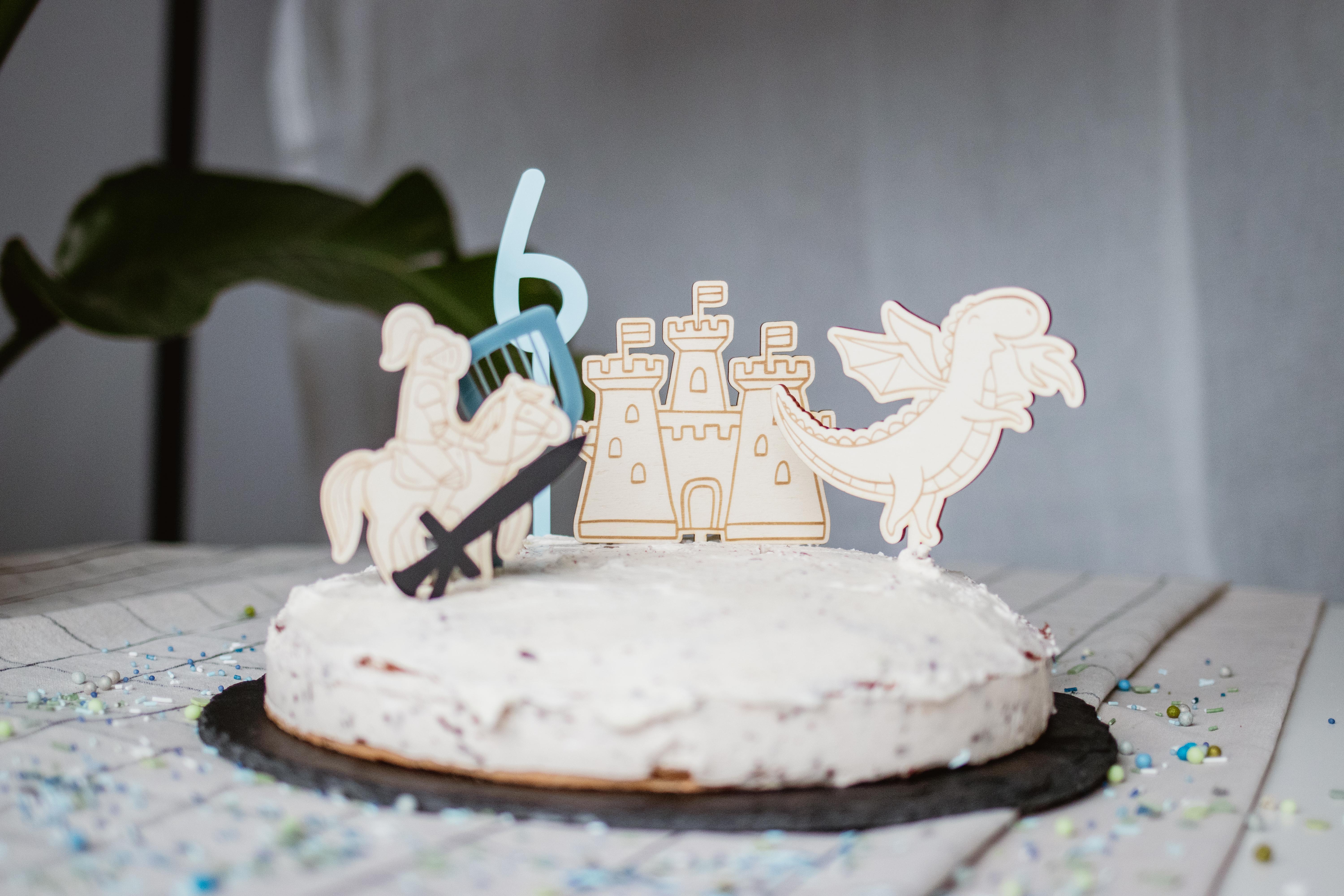 Invy Design - Cake Topper "Ritter" 5er Set Invy Design - Cake Topper "Ritter" 5er Set