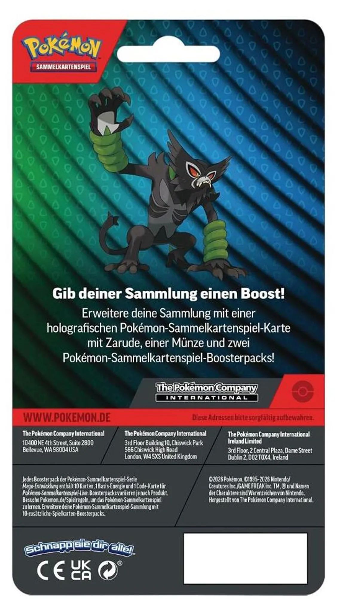 The Pokémon Company - Sammelkarten 2-Pack Blister