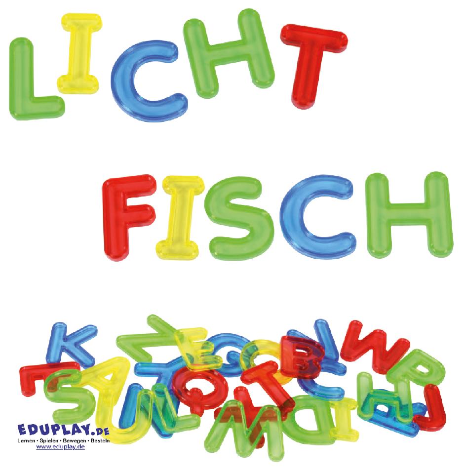 Eduplay - Transparente Buchstaben 26 St.