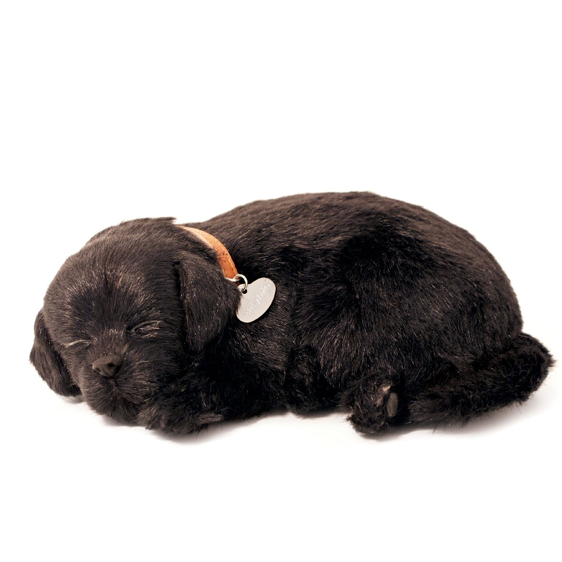 Perfect Petzzz - Kuscheltier "Sleeping & Breathing" Labrador schwarz