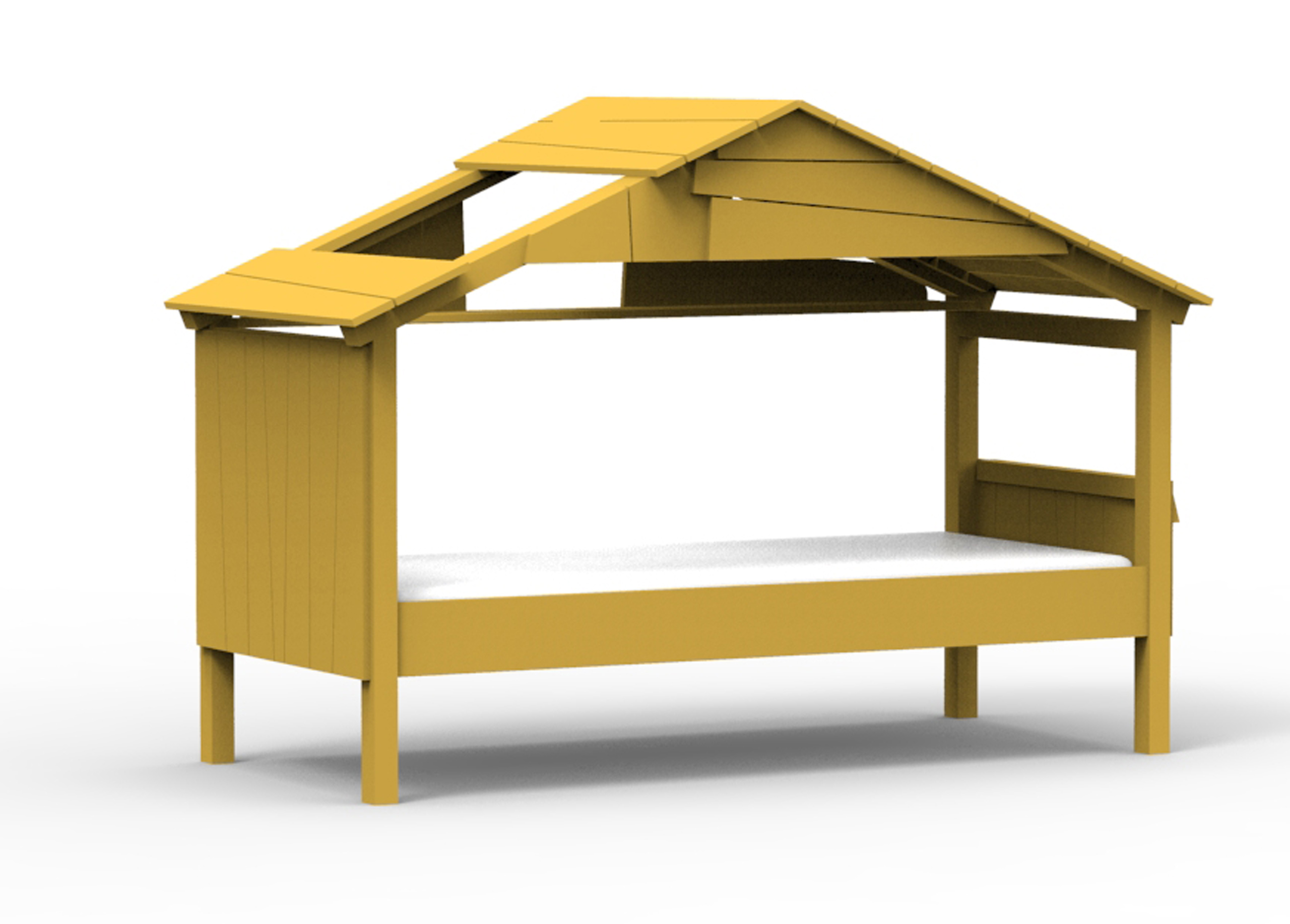 Treehouse-Star-ohneBettkasten Mathy by Bols - Bett "Treehouse Star"