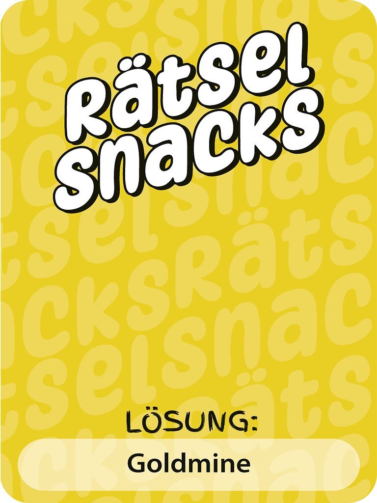 moses - Rätsel Snacks Wörter suchen