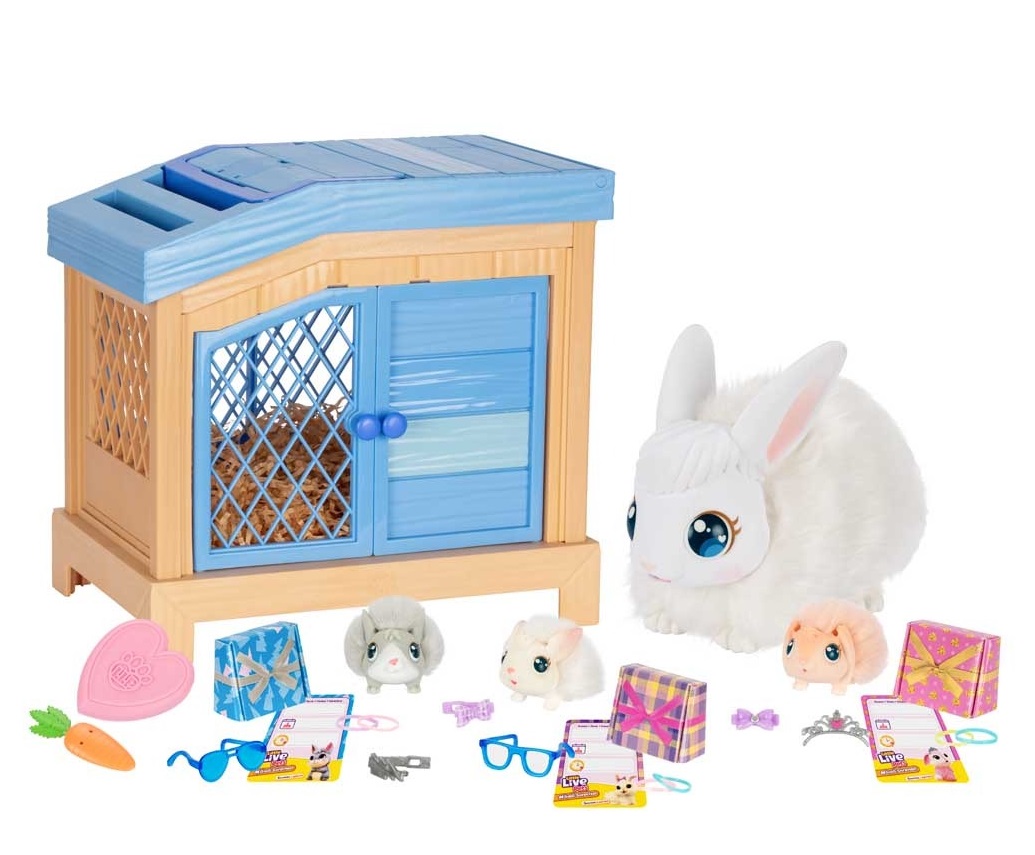 Little Live Pets - Interaktiver Mamahase mit Stall Little Live Pets - Interaktiver Mamahase mit Stall