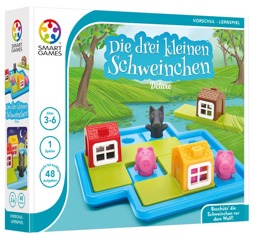 smartgames_three_little_piggies_deluxe_packaging_0 smart games - Spiel: Die drei kleinen Schweinchen