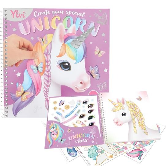 Ylvi - Stickerbuch Create Your Special Unicorn Dress Me Up