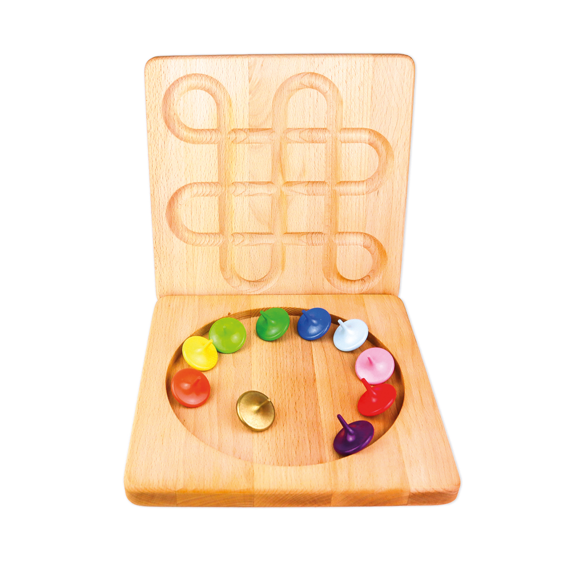 Bauspiel - Kreiselbrett-Set