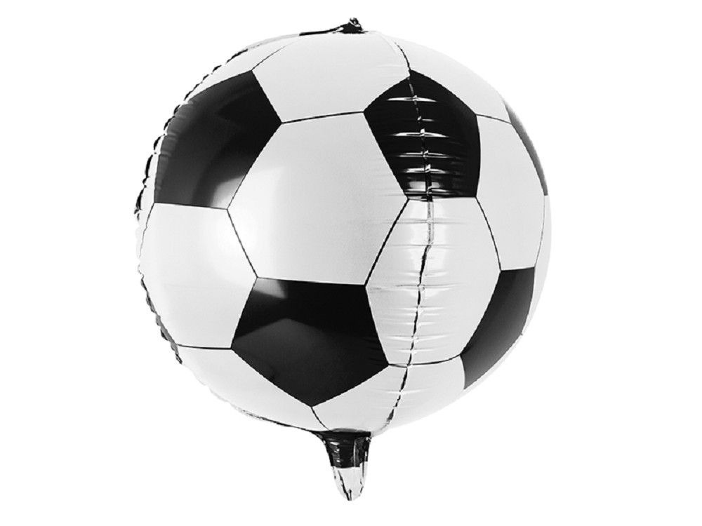 PartyDeco - Folienballon Fußball 40cm