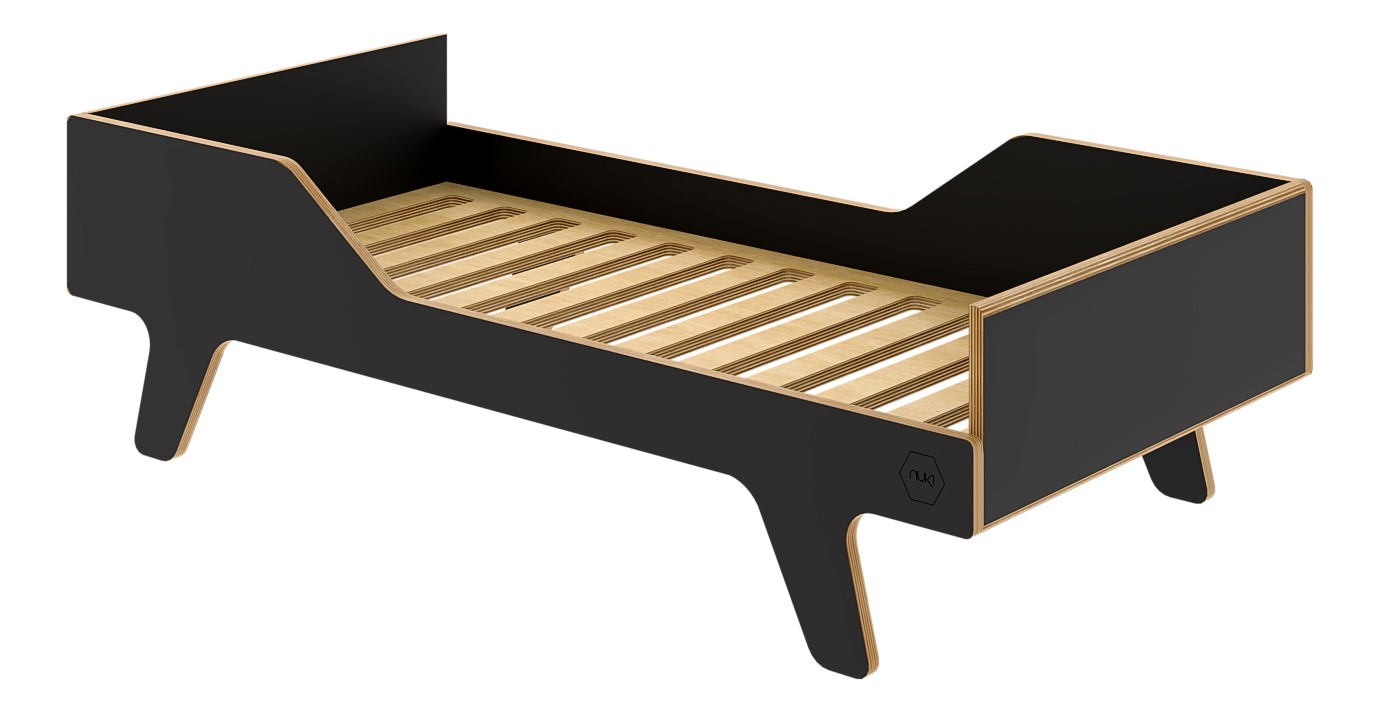 Nuki-Drem-Bed-black_06 nuki - Kinderbett "Dream" schwarz