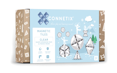 connetix - Magnetbausteine Clear Shape Pack 24-tlg.