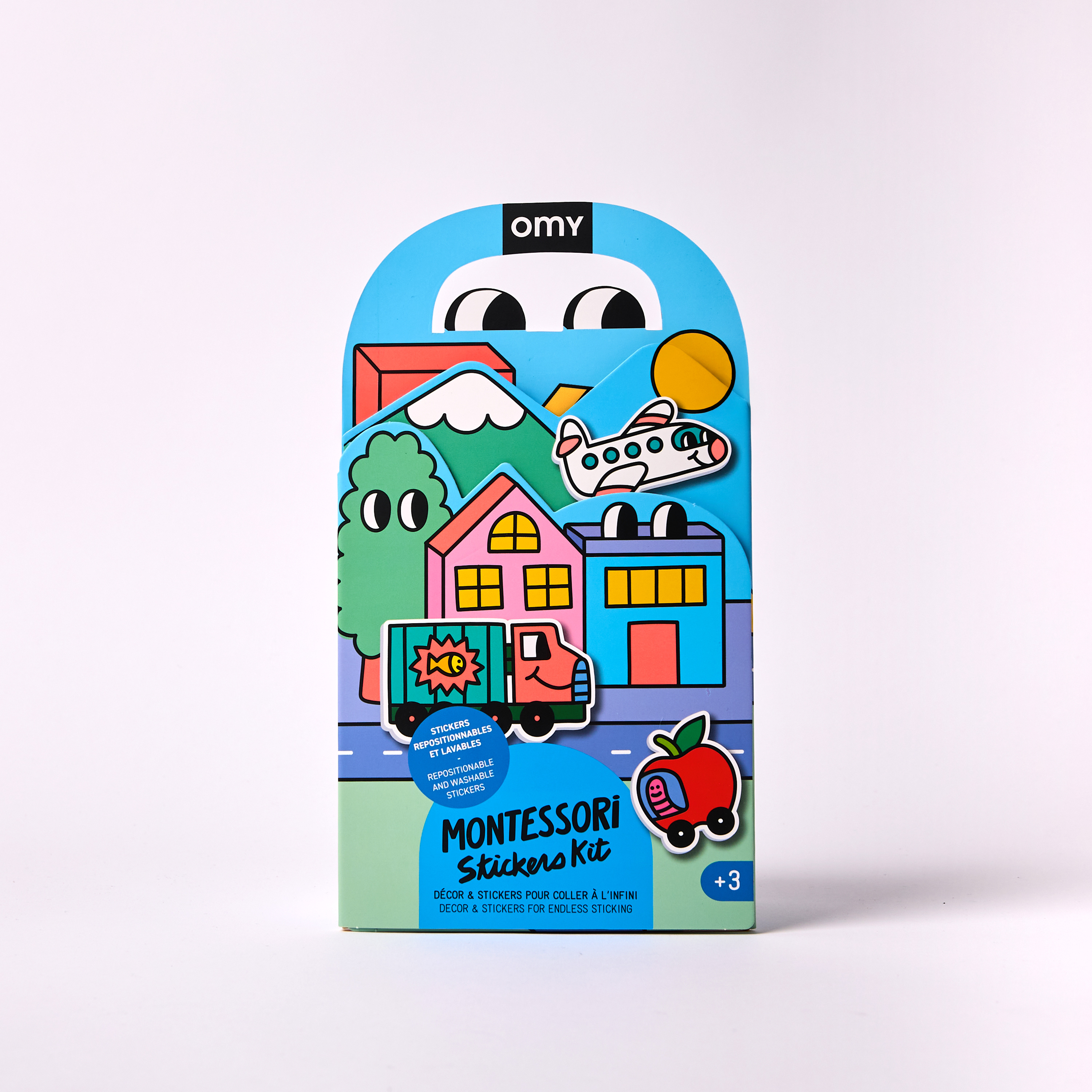 omy - Dekor-Aufkleber Montessori  - VROOM VROOM