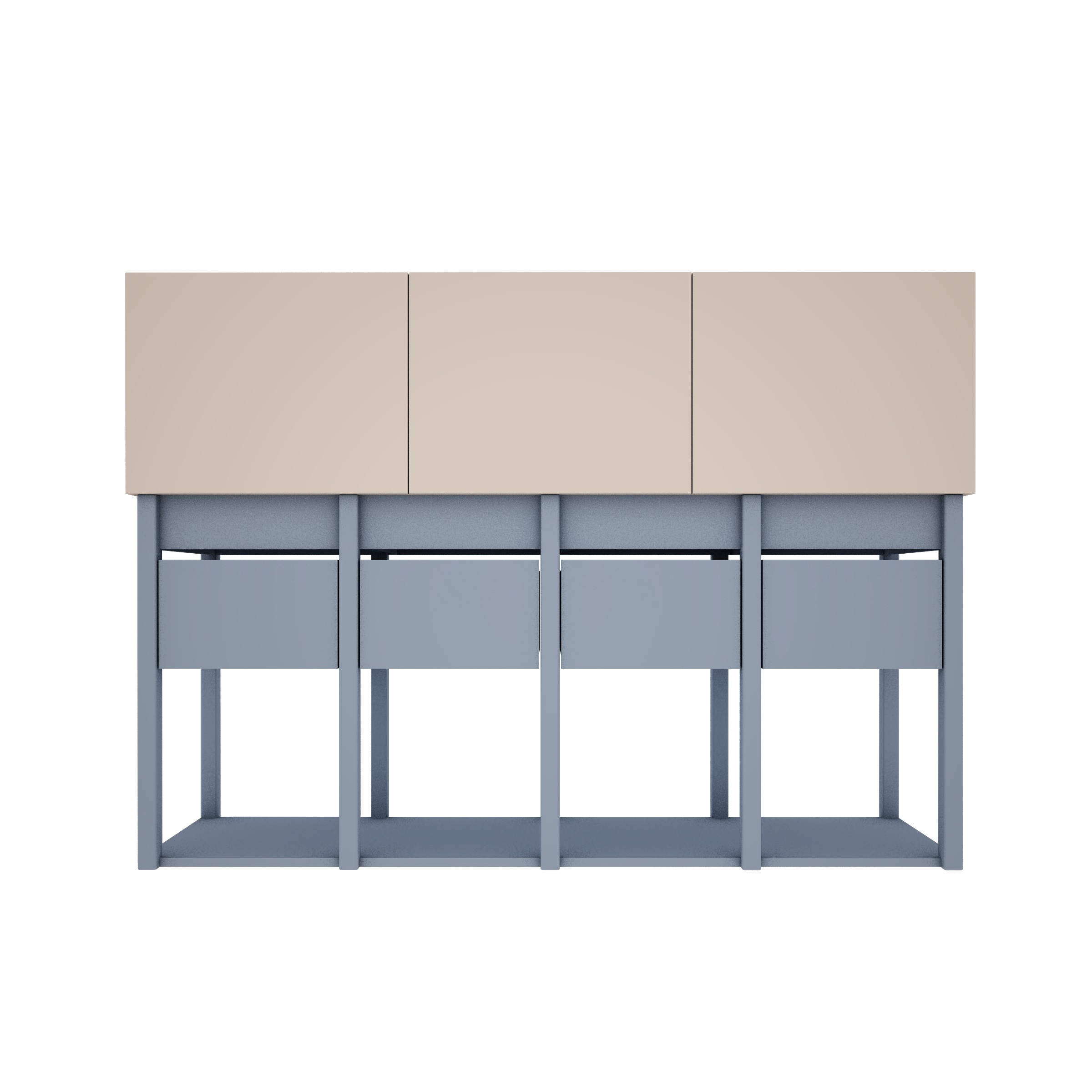 Wood Luck - Kommode Tweens muted blue Wood Luck - Kommode Tweens muted blue