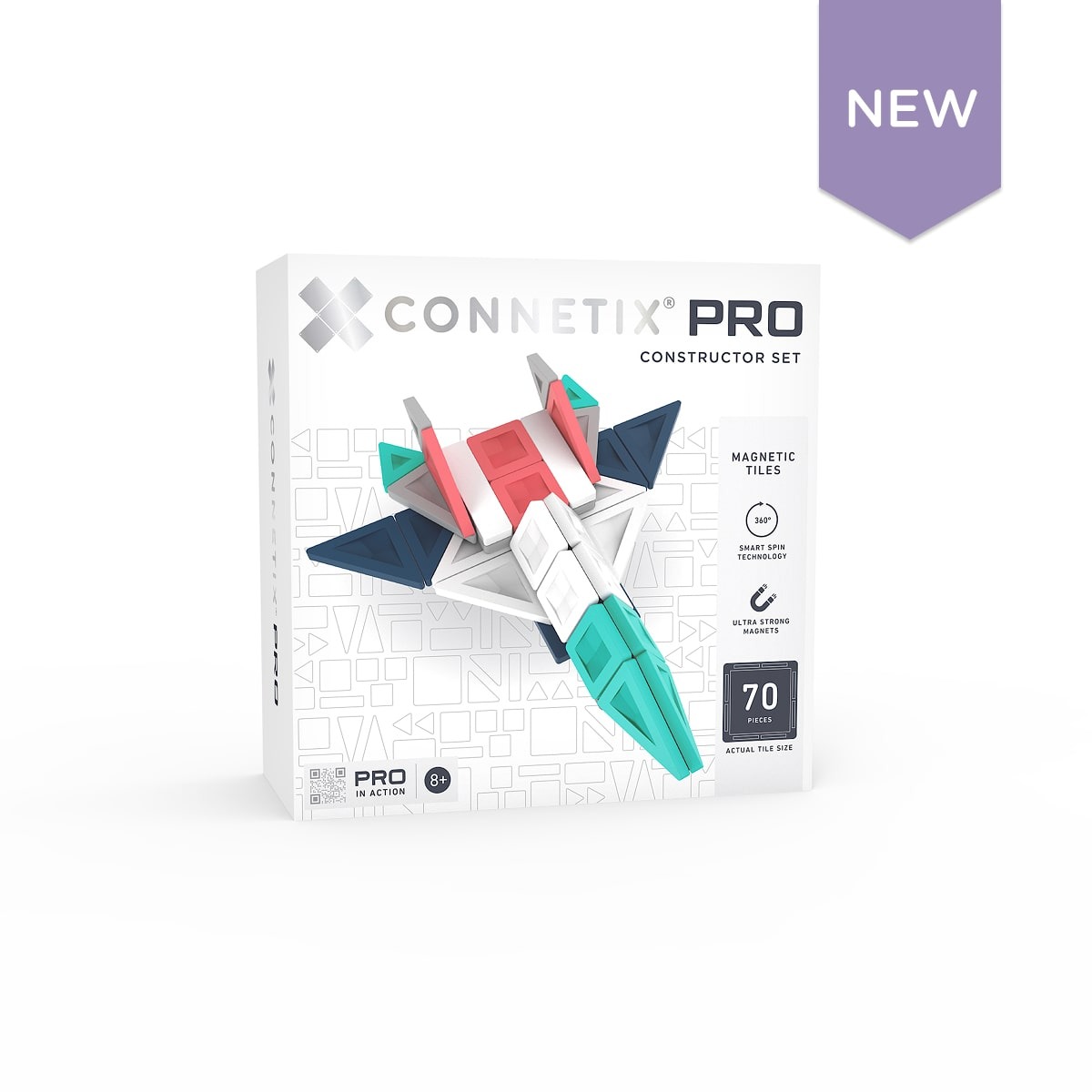 connetix - Magnetbausteine PRO Constructor Set 70-tlg.