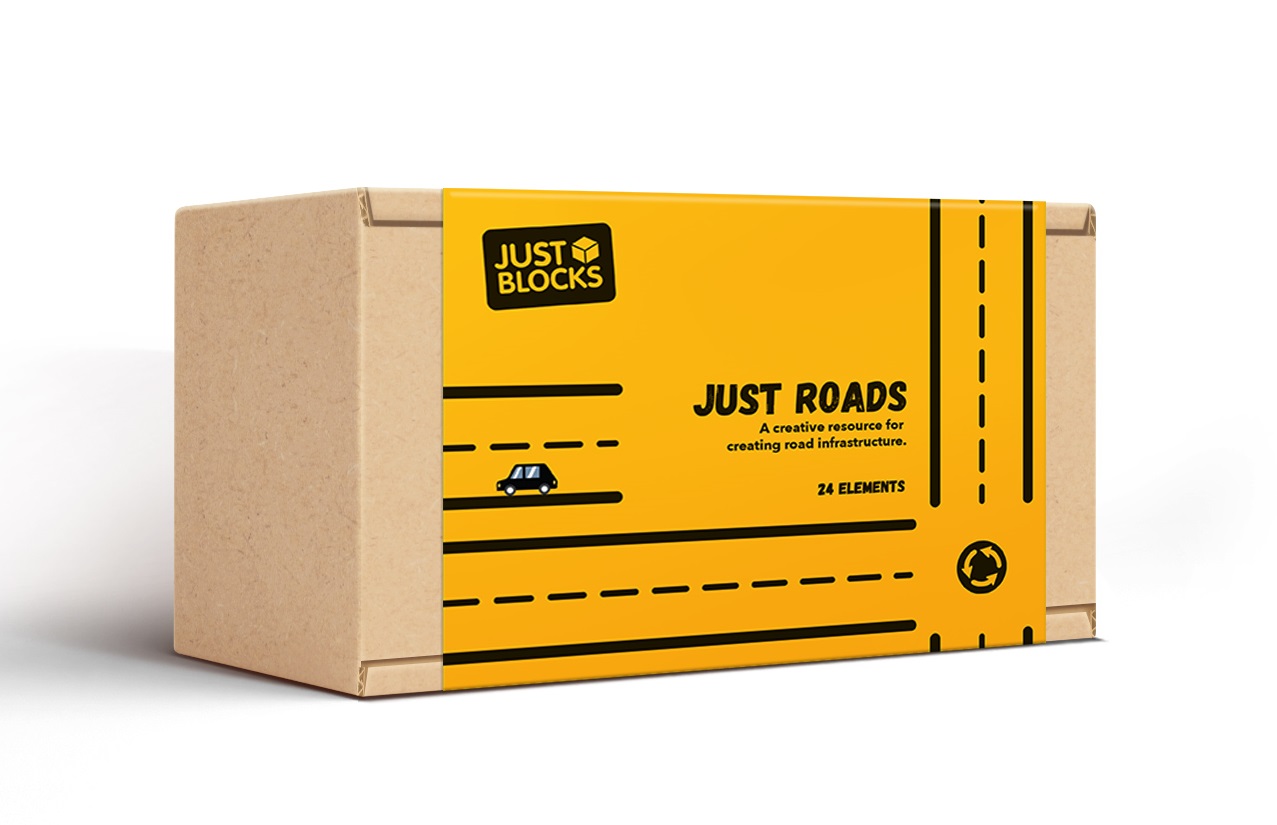 JUST BLOCKS - Holzklötze JUST ROADS