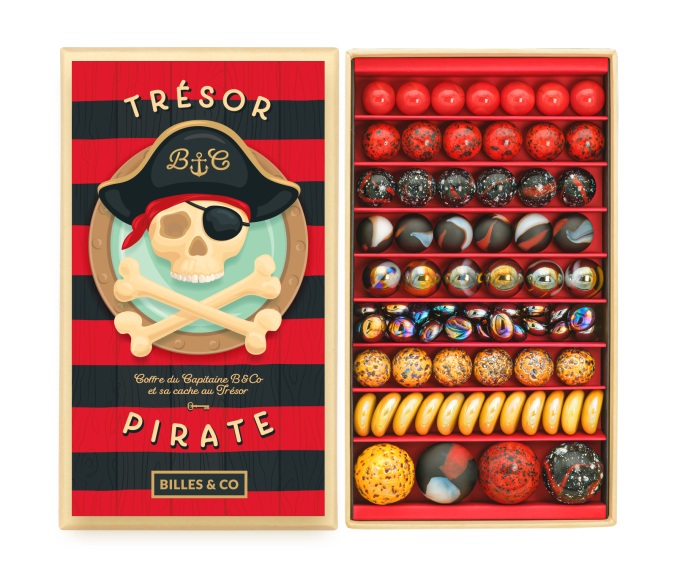 Billes & Co - Murmelbox maxi Piratenschatz
