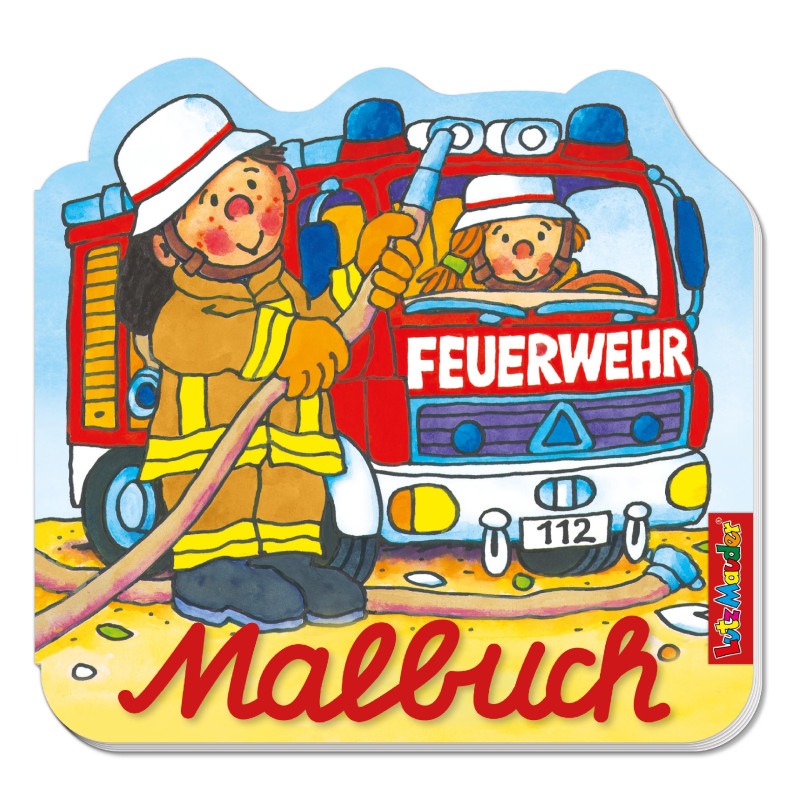 Lutz Mauder - Malbuch Feuerwehr