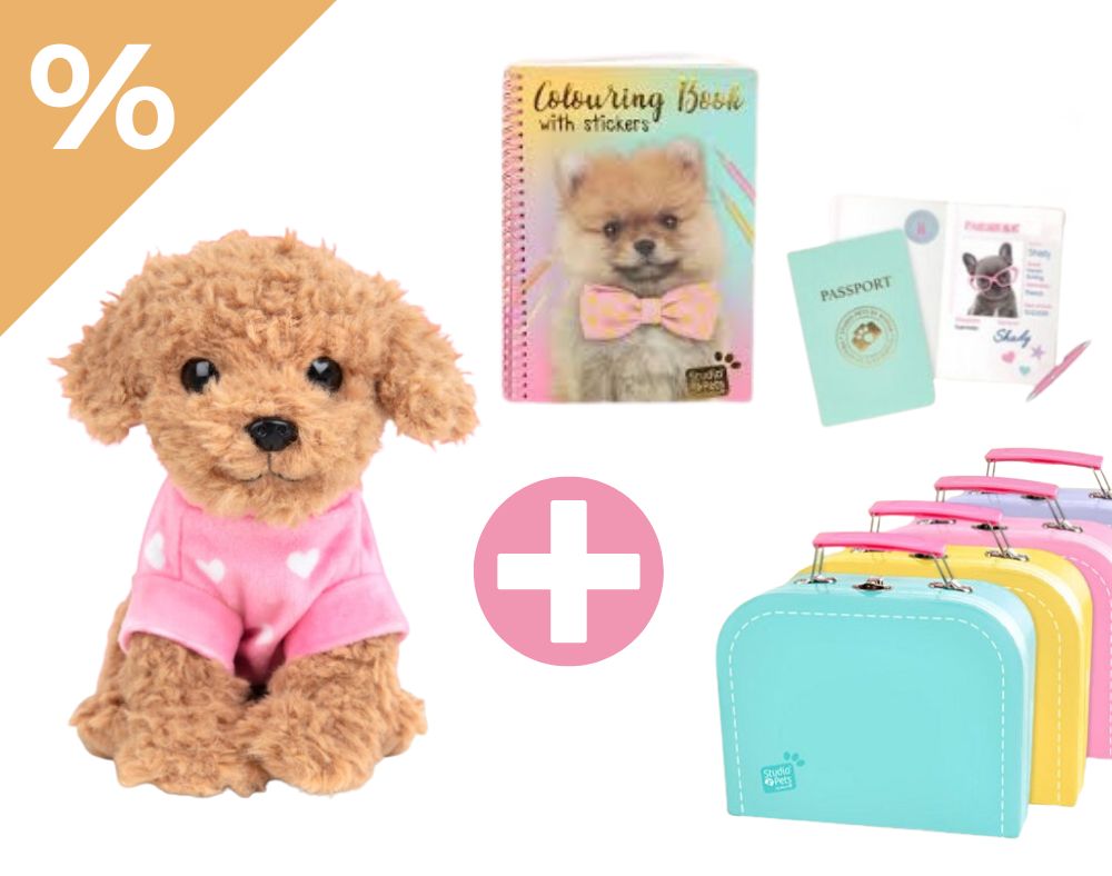 Dream Deals - Studio Pets: Kuscheltier "Cookie" 16 cm