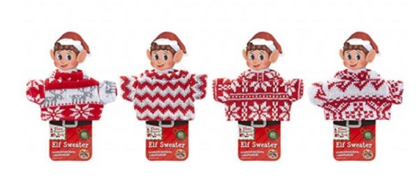 Triton-X - ELVES BEHAVIN´ BADLY Elfen Strickpullover mit Weihnachtsmotiven  