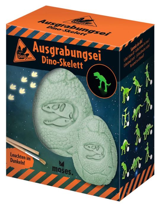 moses - Ausgrabungsei Dino-Skelett