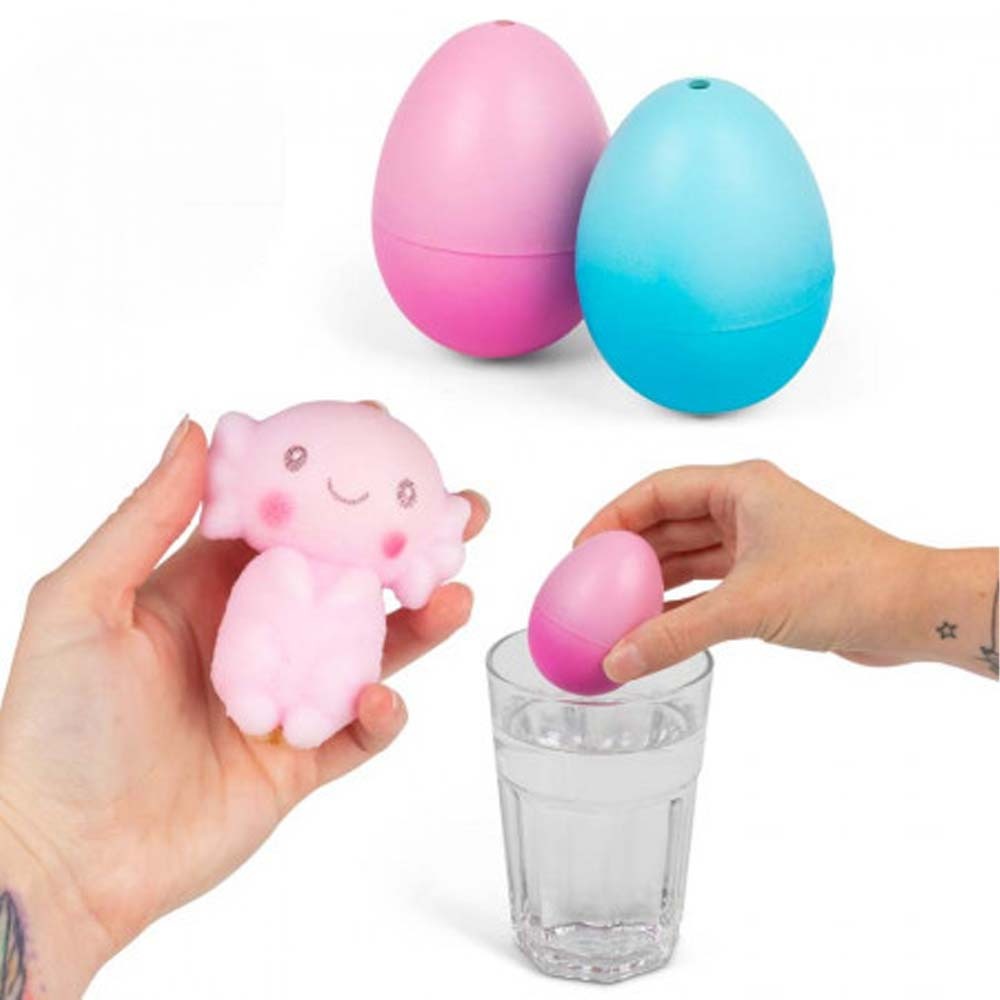 OBILO - Ei mit wachsendem Axolotl OBILO - Ei mit wachsendem Axolotl