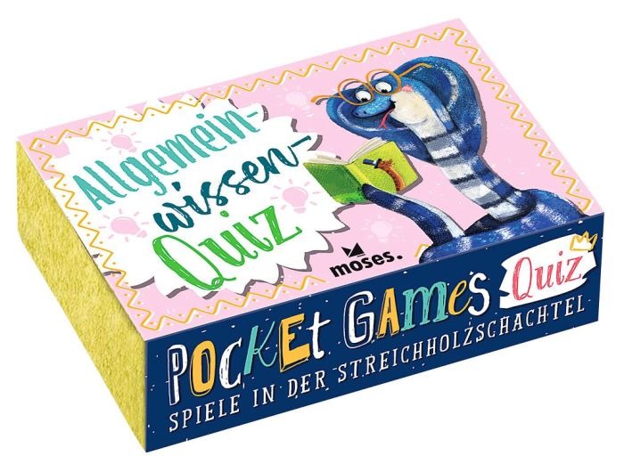 moses - Pocket Game Allgemein Quiz