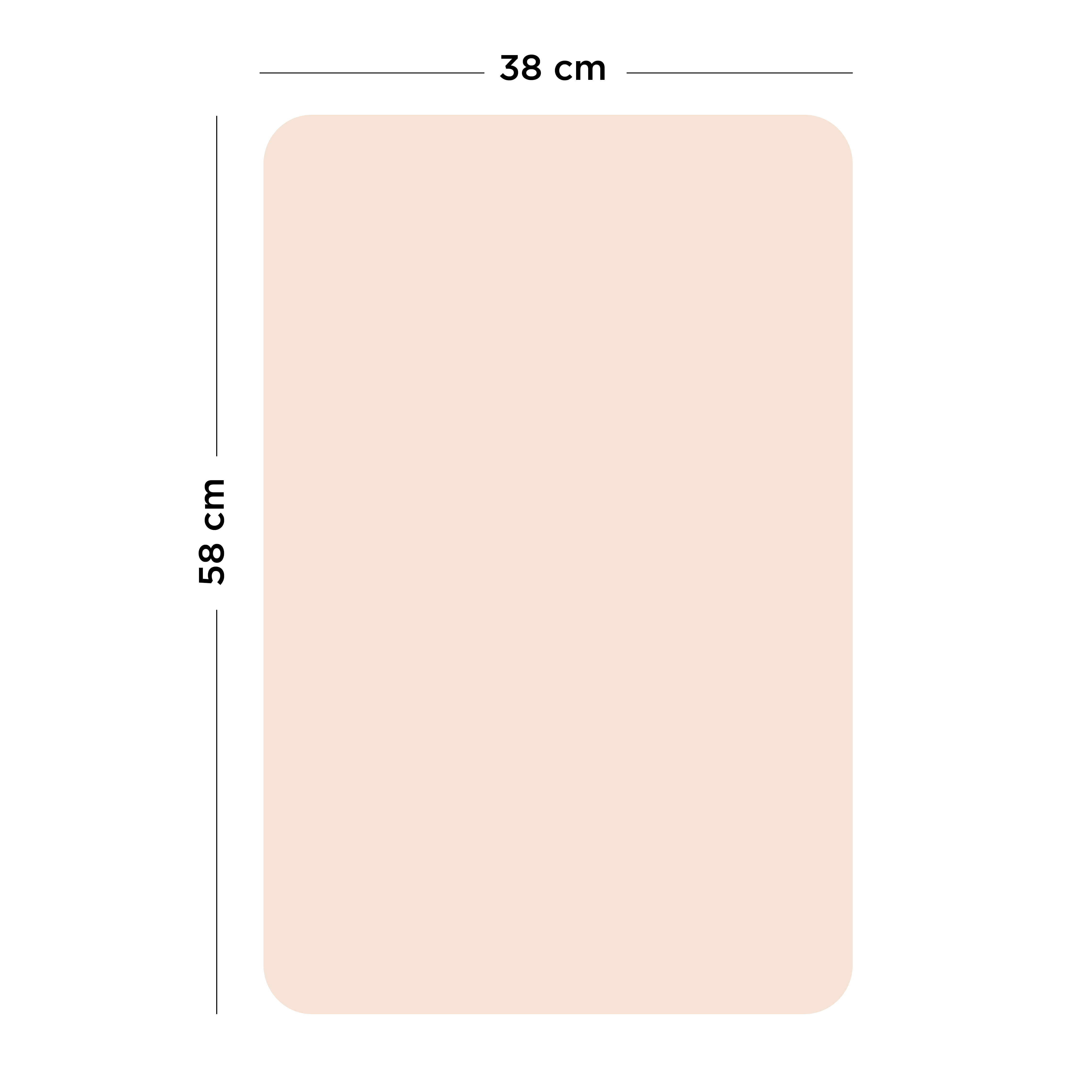 petit-rect-rose-beige Ferflex - Magnettafel eckig rosa 38x58 cm