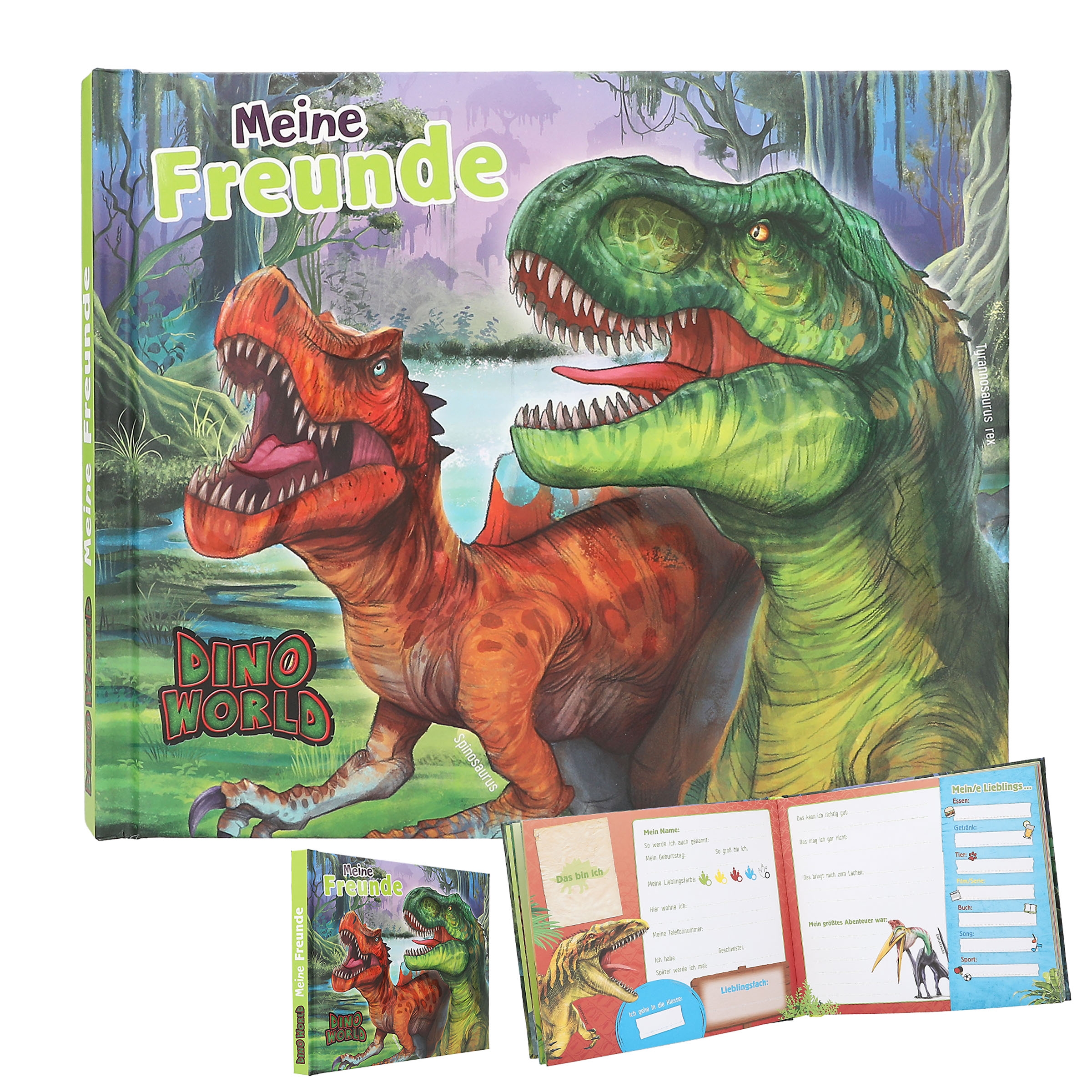 DINO WORLD - Freundebuch "Meine Freunde"